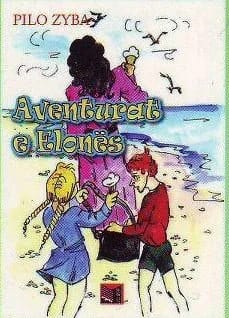 Kopertina e librit „Aventurat e Elonës” nga Pilo Zyba