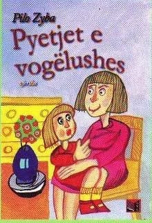 Kopertina e librit „Pyetjet e Vogëlushes” nga Pilo Zyba